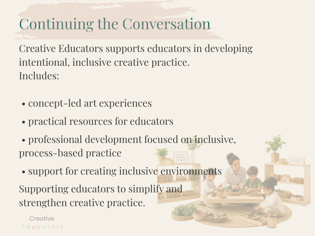 Supporting Diverse Learners Through Art 1-Hour Professional Development