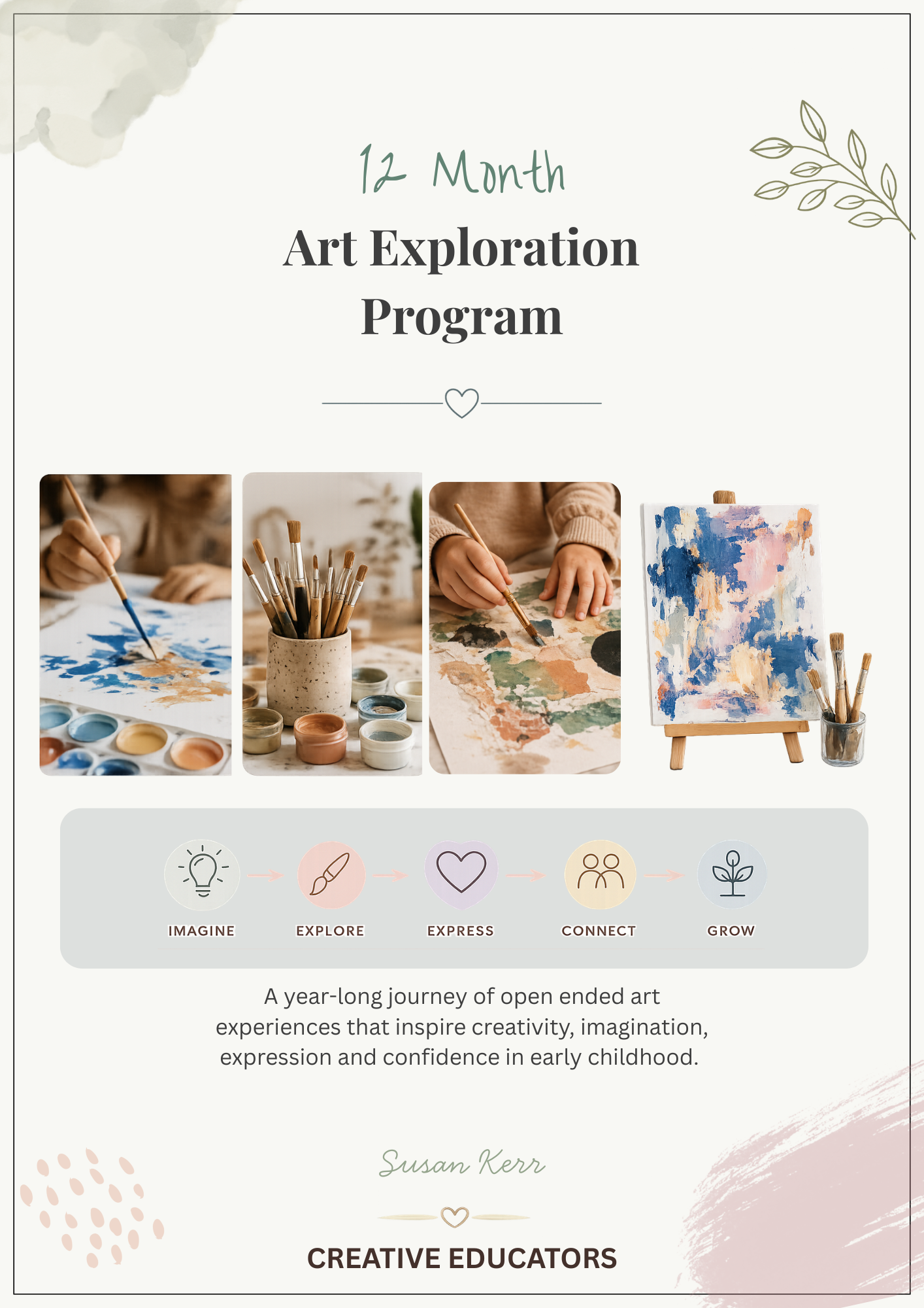 12-Month Art Exploration Program | Creative Educators